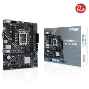 Asus PRIME H610M-K DDR4 S+V+GL 1700p