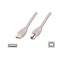 Digitus Yazıcı Kablosu Bej USB 2.0 (3m)