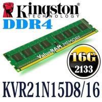 KINGSTON DDR4 16gb 2133mhz Value KVR21N15D8/16 PC Ram CL15 288pin 1.2v (PC4-17066)