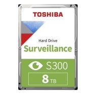 TOSHIBA 3.5" 8TB S300 HDWT380UZSVA 7200 RPM 256MB SATA-3 Güvenlik Diski