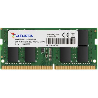 ADATA 16GB DDR4 2666Mhz CL19 NOTEBOOK RAM PREMIER AD4S266616G19-SGN