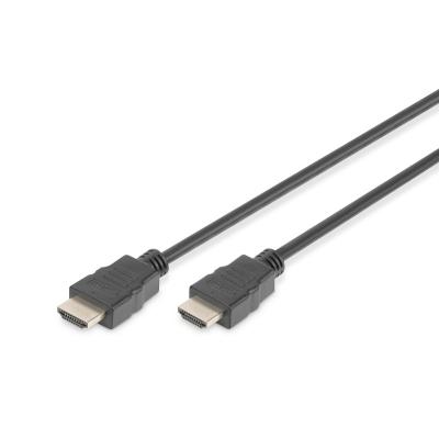 Digitus HDMI Kablo Altın Uçlu Siyah (3m) FHD