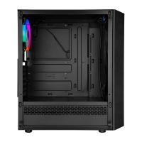 EVEREST FLAT GLASS 4X AGB FANLI GAMING MID-TOWER PC KASASI