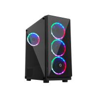 FRISBY 600W 80+ BRONZE FC-9280G GAMING MID-TOWER PC KASASI