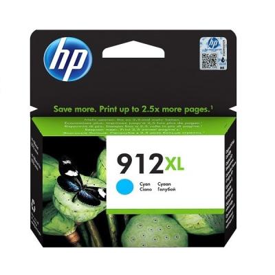 HP 3YL81AE Mavi Renkli Mürekkep Kartuş (912XL)