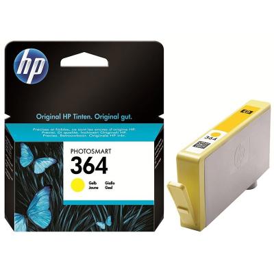 HP CB320EE Sarı Mürekkep Kartuş (364)