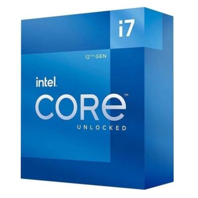 Intel Alder Lake i7 12700K 1700Pin Fansız (Box)