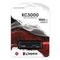 KINGSTON 1TB KC3000 SKC3000S/1024G 7000- 6000MB/s M2 PCIe NVMe Gen4 Disk