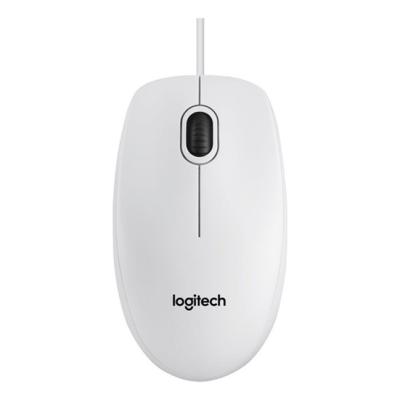 Logitech B100 Kablolu Optik Mouse Beyaz 910-003360