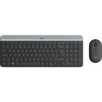 Logitech MK470 İnce Kablosuz Klavye Mouse Siyah