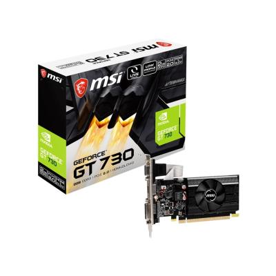 MSI GT730 2GB N730K-2GD3/LP DDR3 64bit HDMI DVI PCIe 16X v2.0