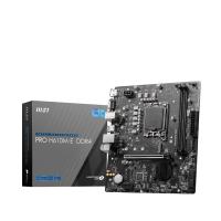 MSI PRO H610M-E DDR4 HDMI PCIE 4.0 1700p mATX