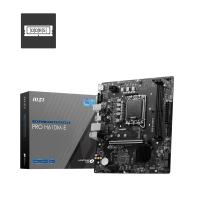 MSI PRO H610M-E DDR5 M2 PCIe NVME HDMI PCIe 16X v4.0 1700p mATX