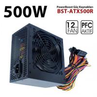 POWERBOOST 500W BST-ATX500R 12CM Fanlı Power Supply
