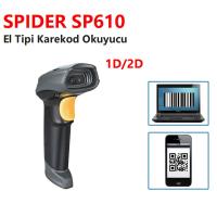 SPIDER El 2D Imager SP610 USB El Tipi Karekod Okuyucu