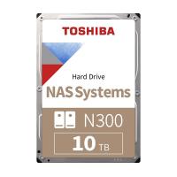 TOSHIBA 3.5" 10TB N300 HDWG11AUZSVA 7200 RPM 256MB SATA-3 NAS Diski