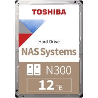 TOSHIBA 3.5" 12TB N300 HDWG21CUZSVA 7200 RPM 256MB SATA-3 NAS Diski