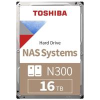 TOSHIBA 3.5" 16TB N300 HDWG31GUZSVA 7200 RPM 256MB SATA-3 NAS Diski
