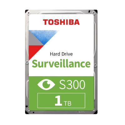 TOSHIBA 3.5" 1TB S300 HDWV110UZSVA 5700 RPM 128MB SATA-3 Güvenlik Diski
