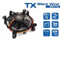TX 90mm TXCCSW115 Hava Soğutmalı Intel İşlemci Fanı
